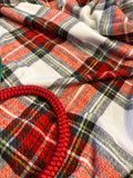 Merry Plaid - Tie On - Luxe Bandana