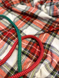 Merry Plaid - Tie On - Luxe Bandana