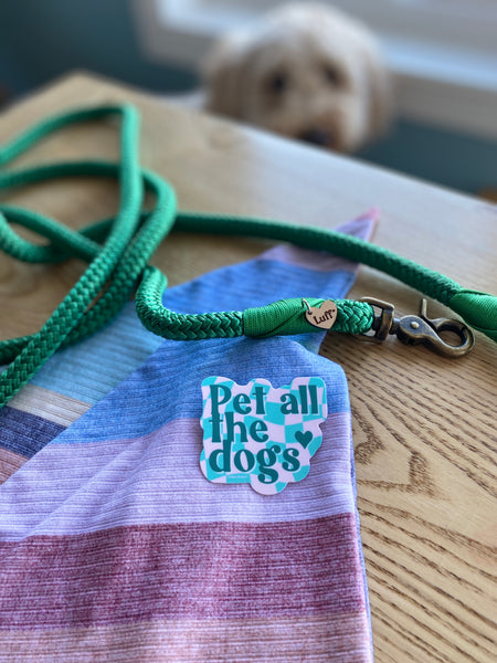 Pet All The Dogs Sticker